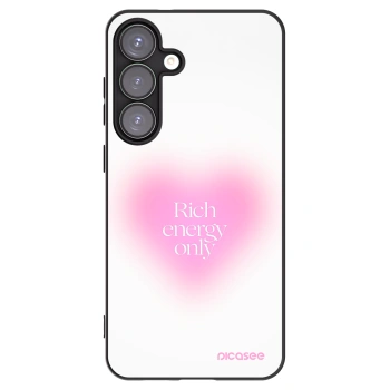 Picasee crna silikonska maskica za Samsung Galaxy S25+ 5G - Rich Energy
