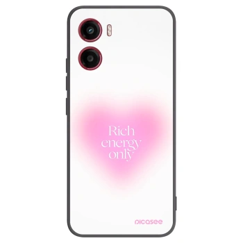 Picasee crna silikonska maskica za Motorola Moto G05 - Rich Energy