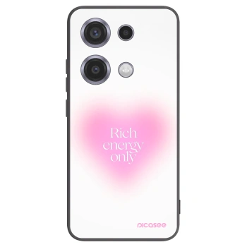 Picasee crna silikonska maskica za Xiaomi Redmi Note 14S - Rich Energy