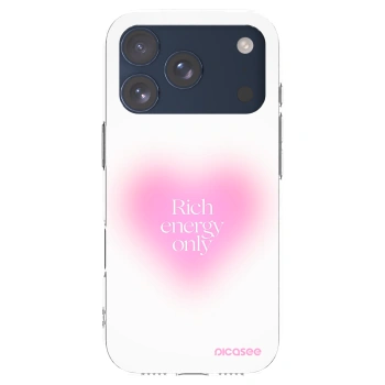 Picasee silikonska prozirna maskica za Apple iPhone 17 Pro - Rich Energy