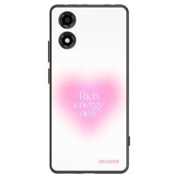 Picasee crna silikonska maskica za Motorola Moto E14 - Rich Energy
