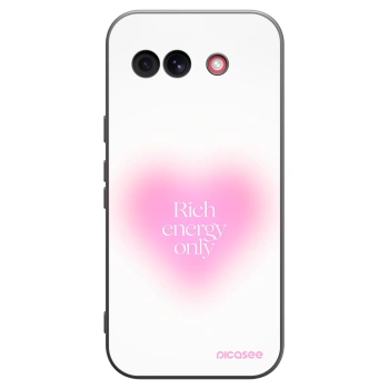 Picasee crna silikonska maskica za Google Pixel 10a - Rich Energy