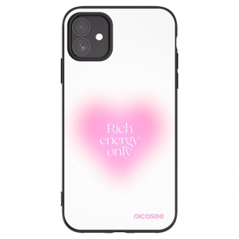 Picasee crna silikonska maskica za Apple iPhone 11 - Rich Energy