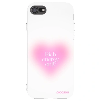 Picasee silikonska prozirna maskica za Apple iPhone 8 - Rich Energy