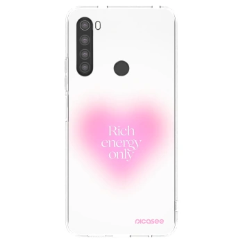 Picasee silikonska prozirna maskica za Xiaomi Redmi Note 8 - Rich Energy