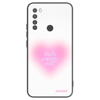 Picasee crna silikonska maskica za Xiaomi Redmi Note 8 - Rich Energy