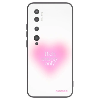 Picasee crna silikonska maskica za Xiaomi Mi Note 10 (Pro) - Rich Energy