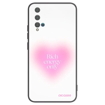 Picasee crna silikonska maskica za Huawei Nova 5T - Rich Energy