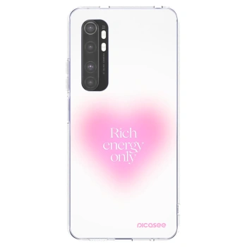 Picasee silikonska prozirna maskica za Xiaomi Mi Note 10 Lite - Rich Energy