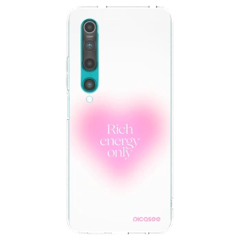 Picasee silikonska prozirna maskica za Xiaomi Mi 10 - Rich Energy
