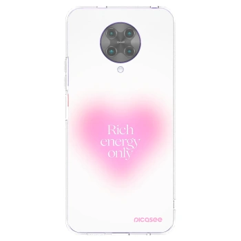 Picasee silikonska prozirna maskica za Xiaomi Poco F2 Pro - Rich Energy