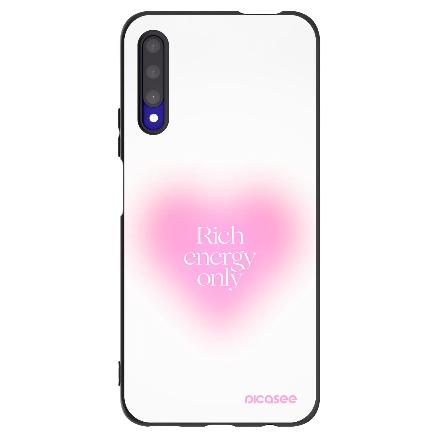 Picasee crna silikonska maskica za Honor 9X Pro - Rich Energy