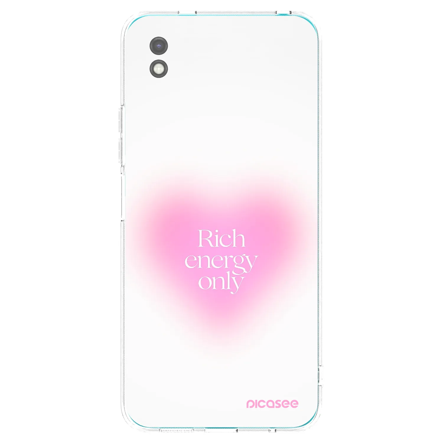 Picasee crna silikonska maskica za Xiaomi Redmi 9A - Rich Energy
