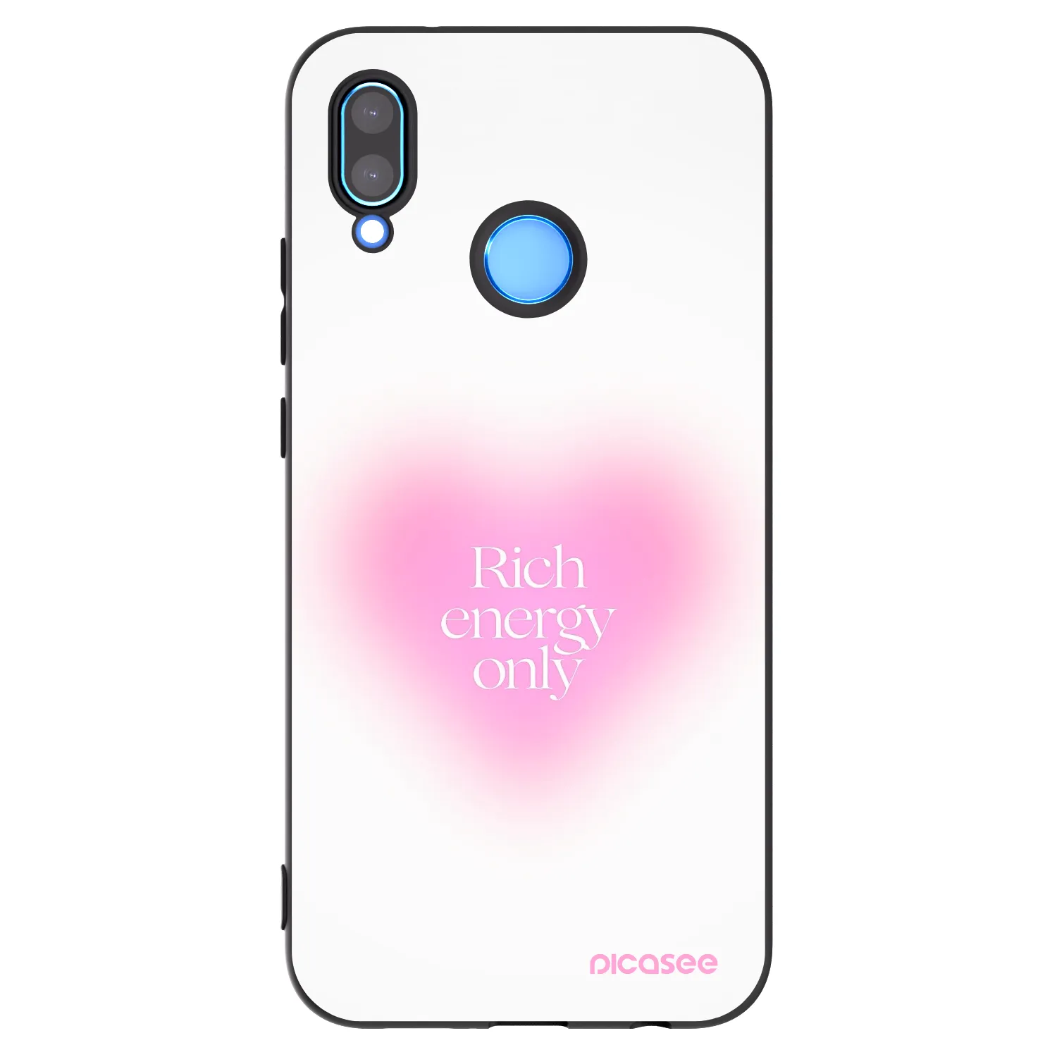 Picasee crna silikonska maskica za Huawei P20 Lite - Rich Energy