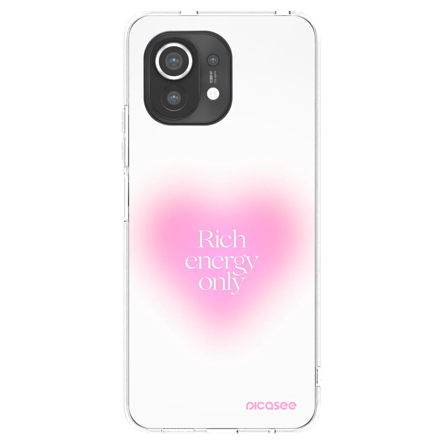Picasee silikonska prozirna maskica za Xiaomi Mi 11 - Rich Energy