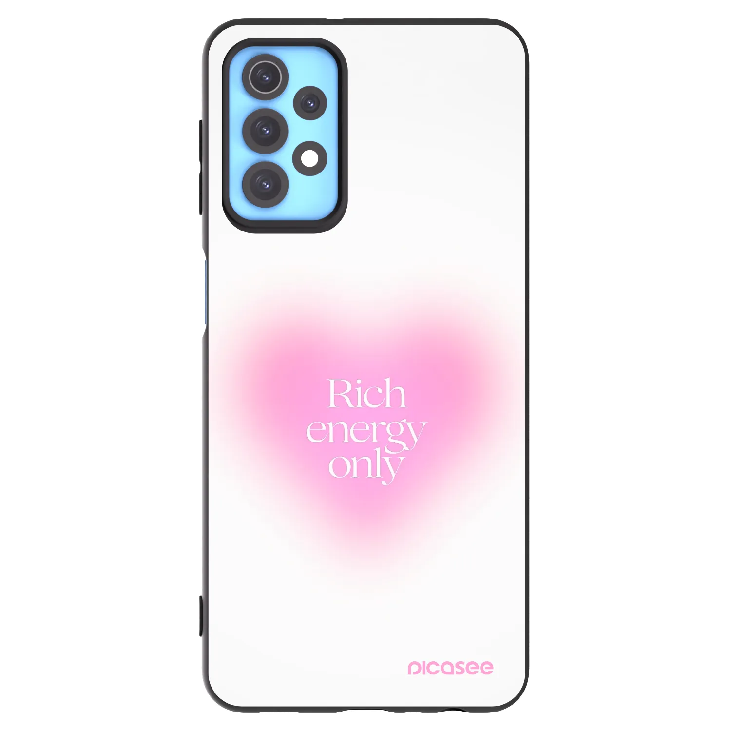 Picasee crna silikonska maskica za Samsung Galaxy A32 4G SM-A325F - Rich Energy