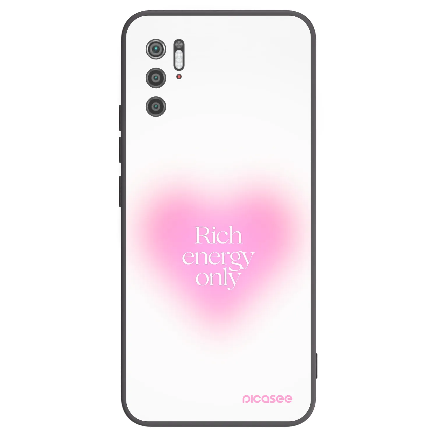 Picasee crna silikonska maskica za Xiaomi Poco M3 Pro 5G - Rich Energy
