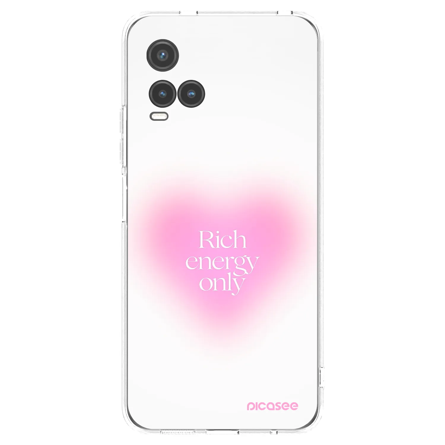 Picasee silikonska prozirna maskica za Vivo Y33s - Rich Energy