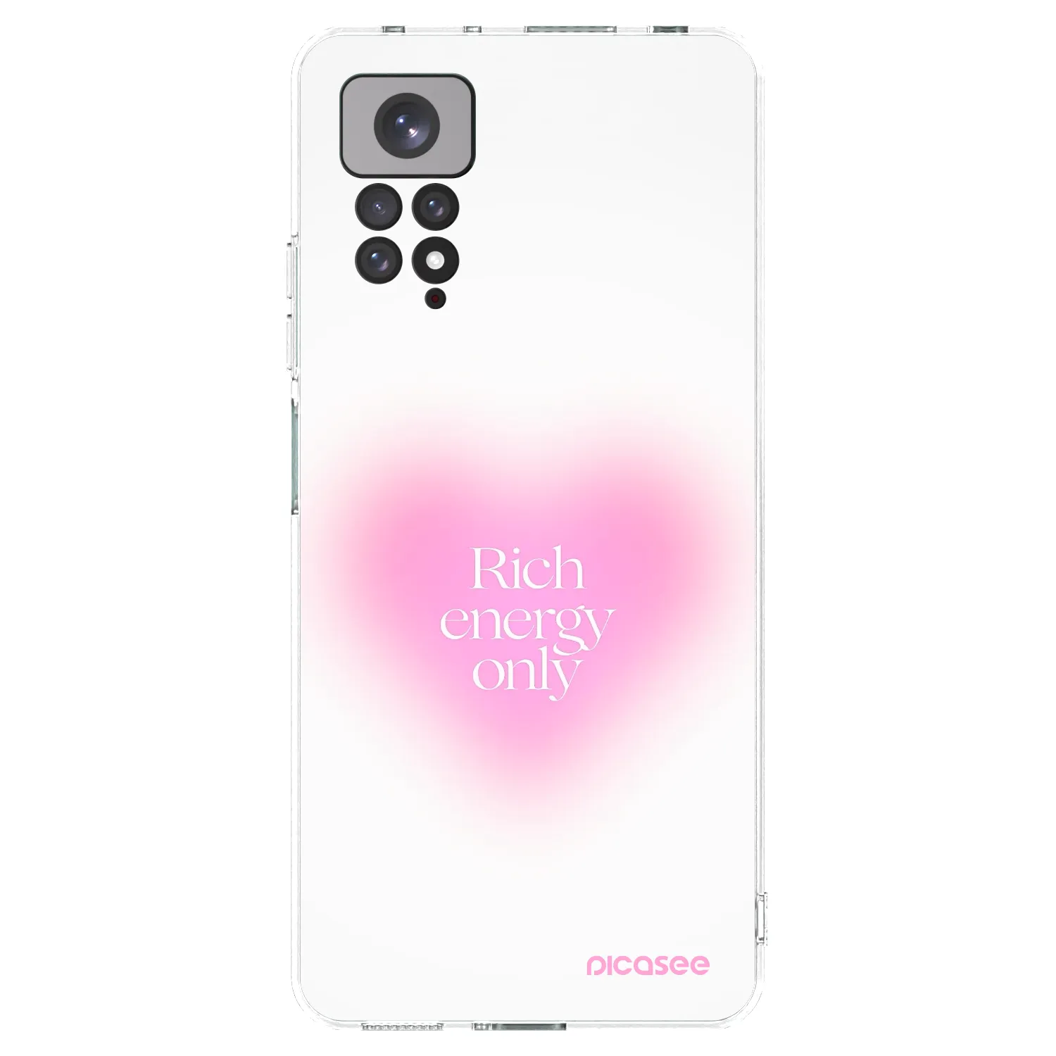 Picasee silikonska prozirna maskica za Xiaomi Redmi Note 11S 4G - Rich Energy