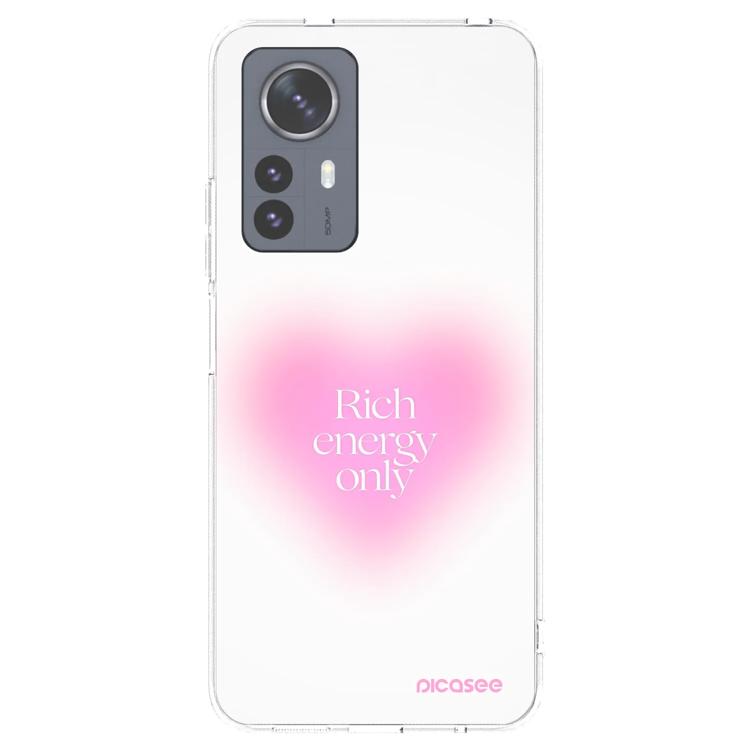 Picasee silikonska prozirna maskica za Xiaomi 12 Pro - Rich Energy