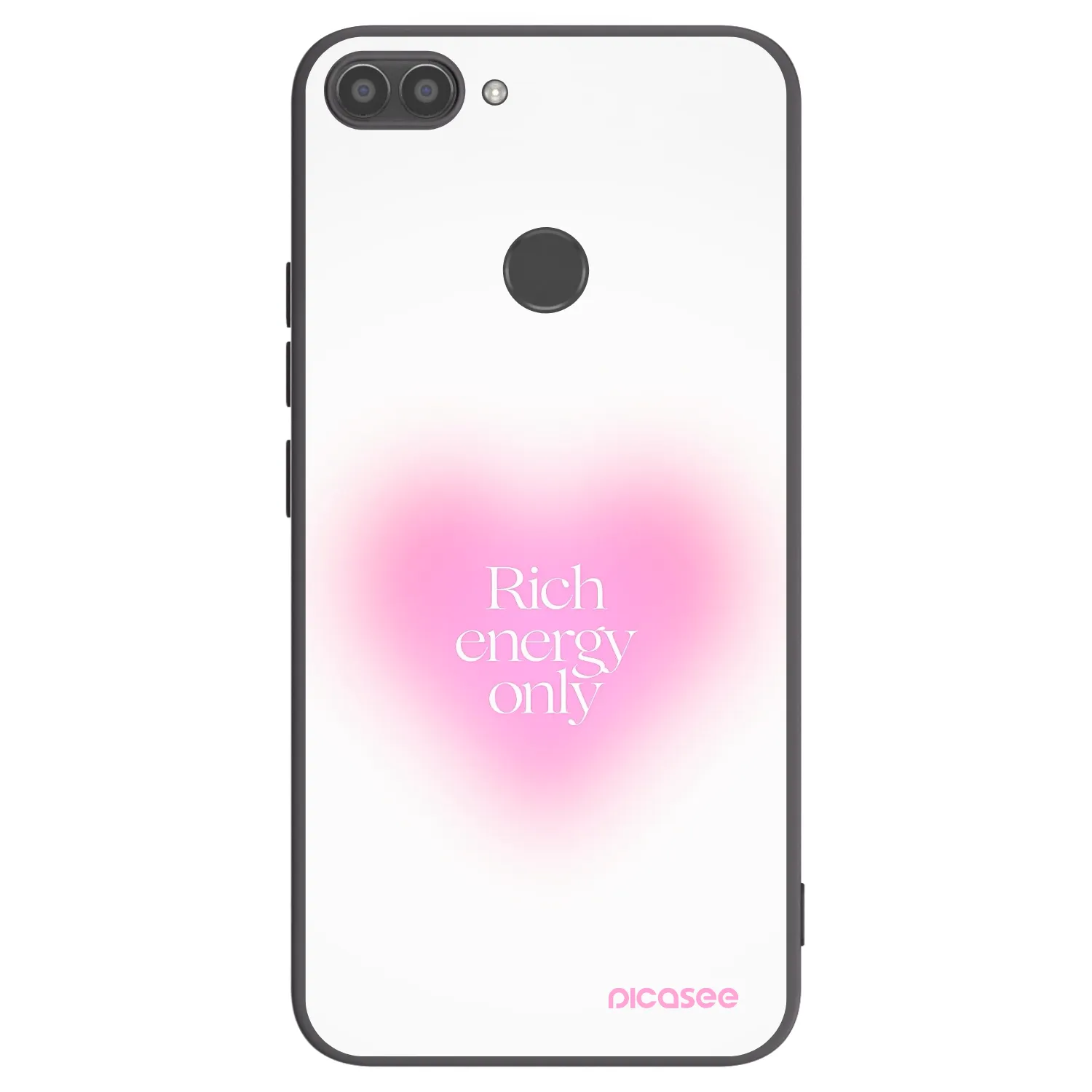 Picasee crna silikonska maskica za Huawei P Smart - Rich Energy