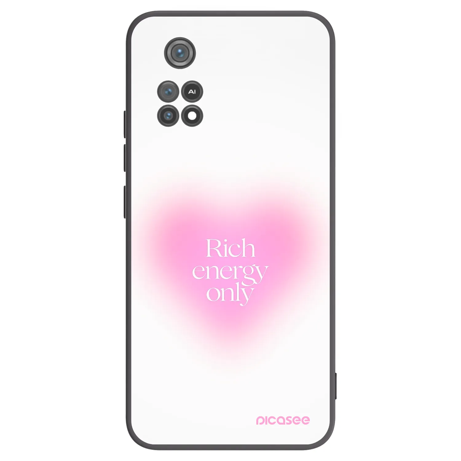 Picasee crna silikonska maskica za Xiaomi Poco M4 Pro - Rich Energy