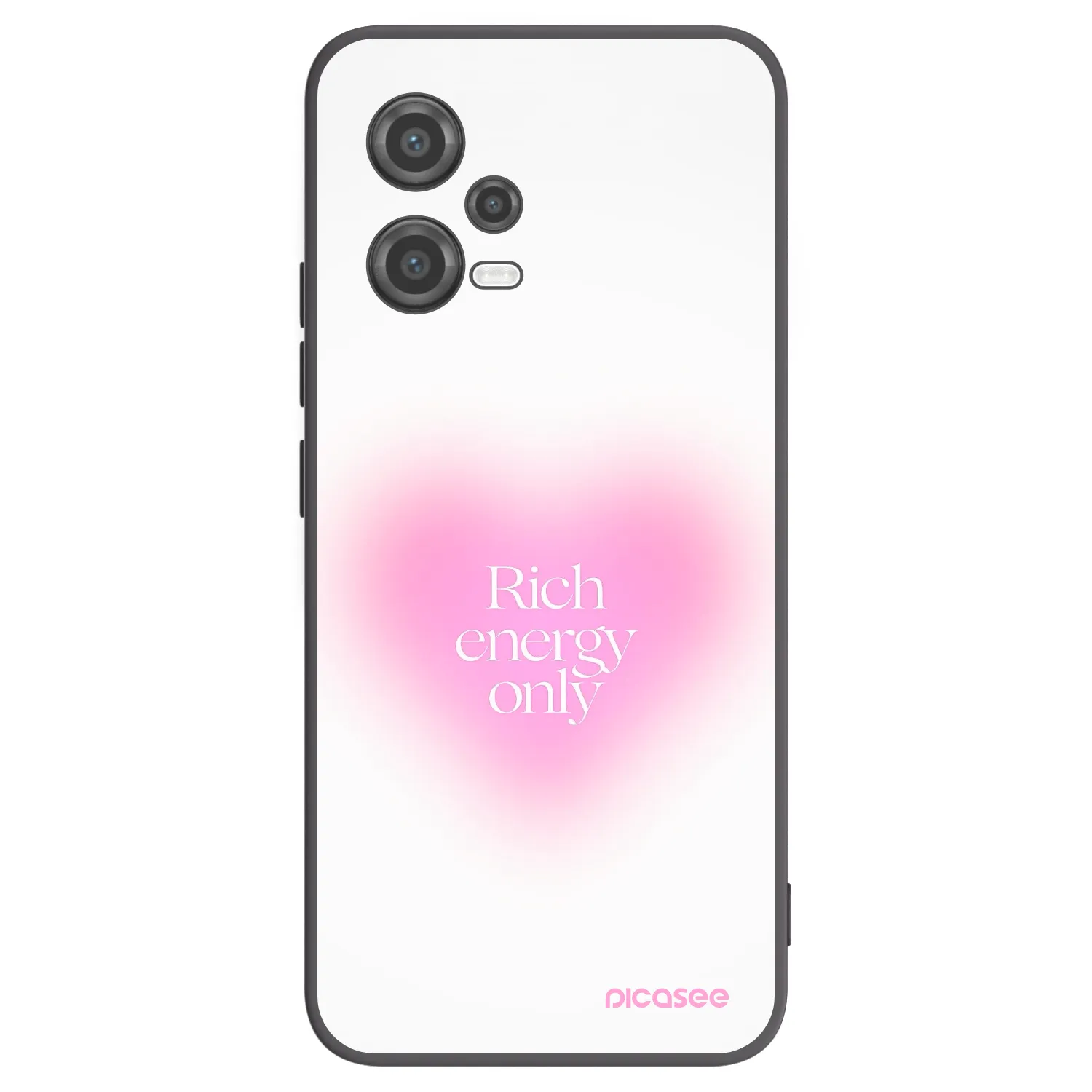 Picasee crna silikonska maskica za Xiaomi Poco X5 - Rich Energy
