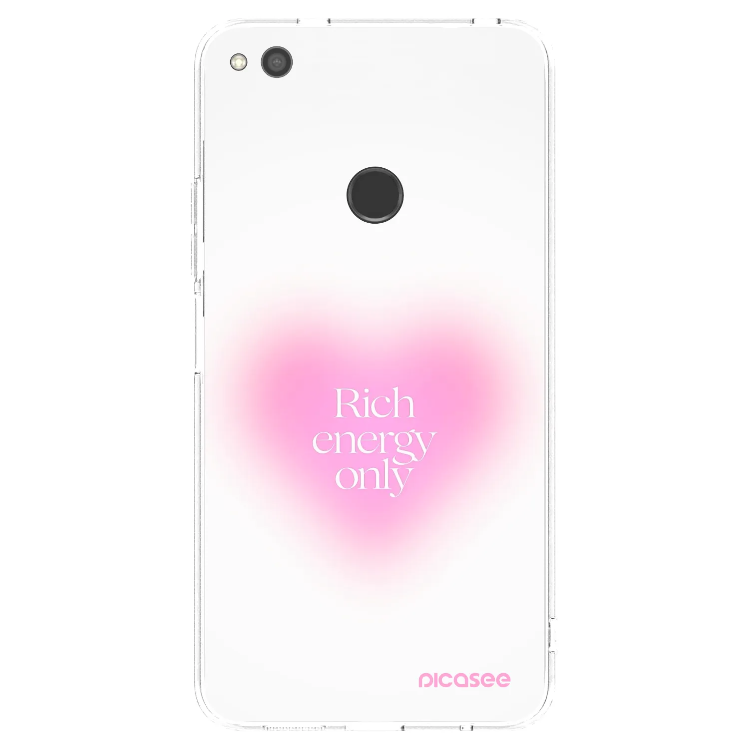 Picasee silikonska prozirna maskica za Huawei P9 Lite 2017 - Rich Energy