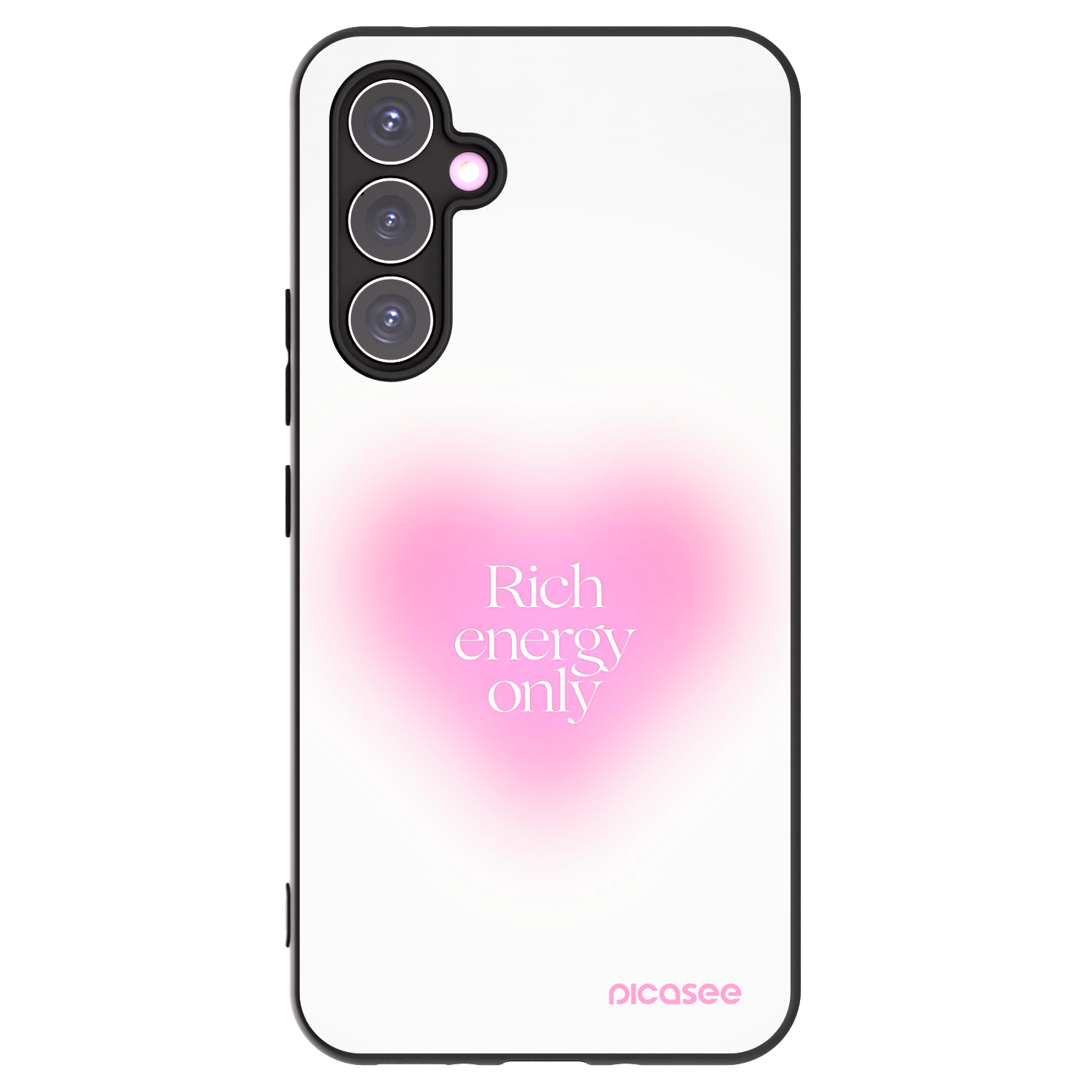 Picasee crna silikonska maskica za Samsung Galaxy A54 5G A546B - Rich Energy