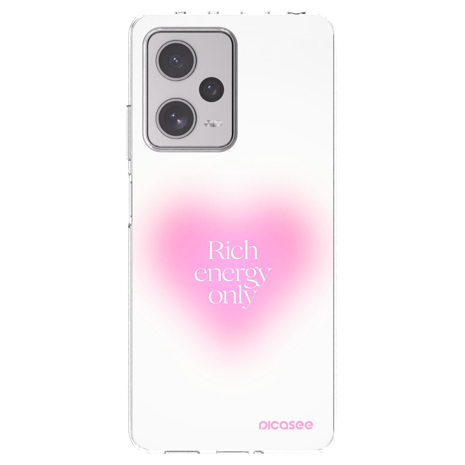 Picasee silikonska prozirna maskica za Xiaomi Redmi Note 12 Pro+ 5G - Rich Energy