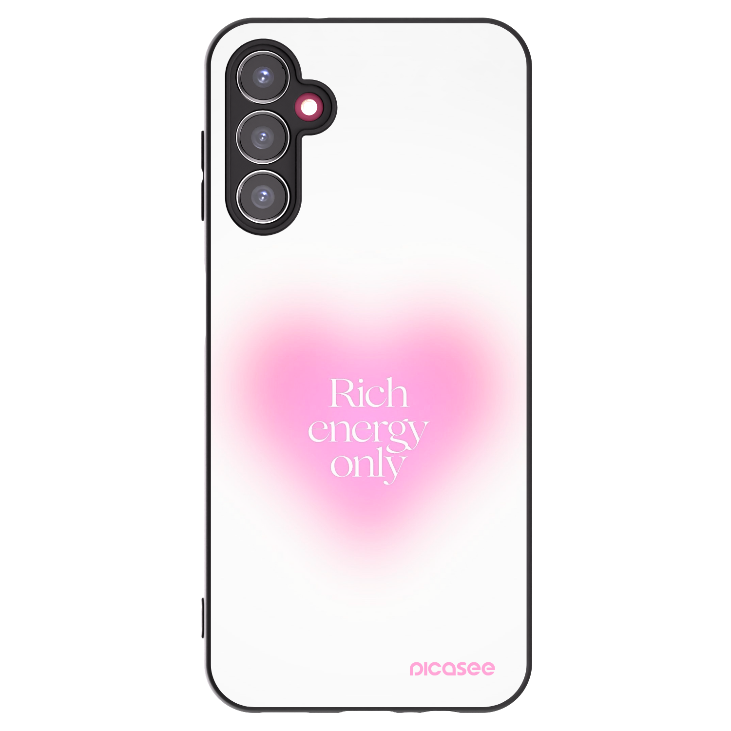 Picasee crna silikonska maskica za Samsung Galaxy A14 5G A146P - Rich Energy