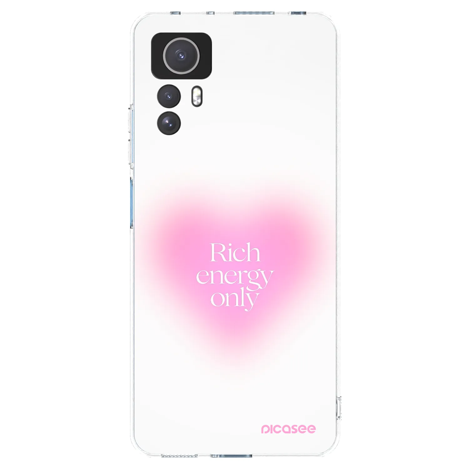 Picasee silikonska prozirna maskica za Xiaomi Redmi Note 12S - Rich Energy