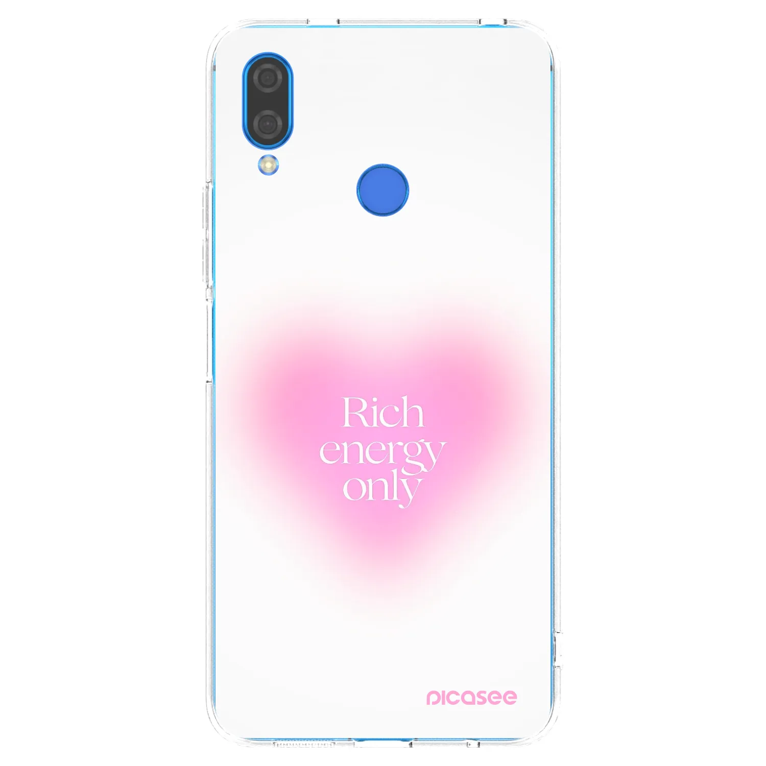 Picasee silikonska prozirna maskica za Huawei Nova 3i - Rich Energy