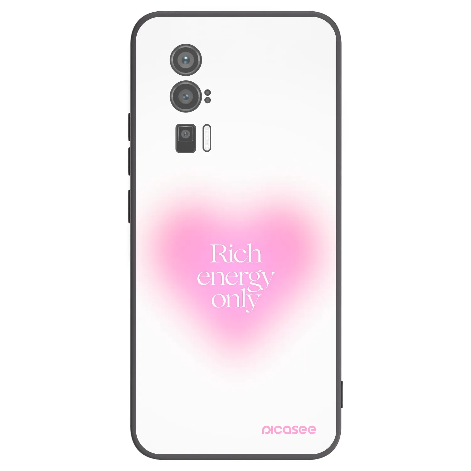 Picasee crna silikonska maskica za Xiaomi Poco F5 Pro 5G - Rich Energy