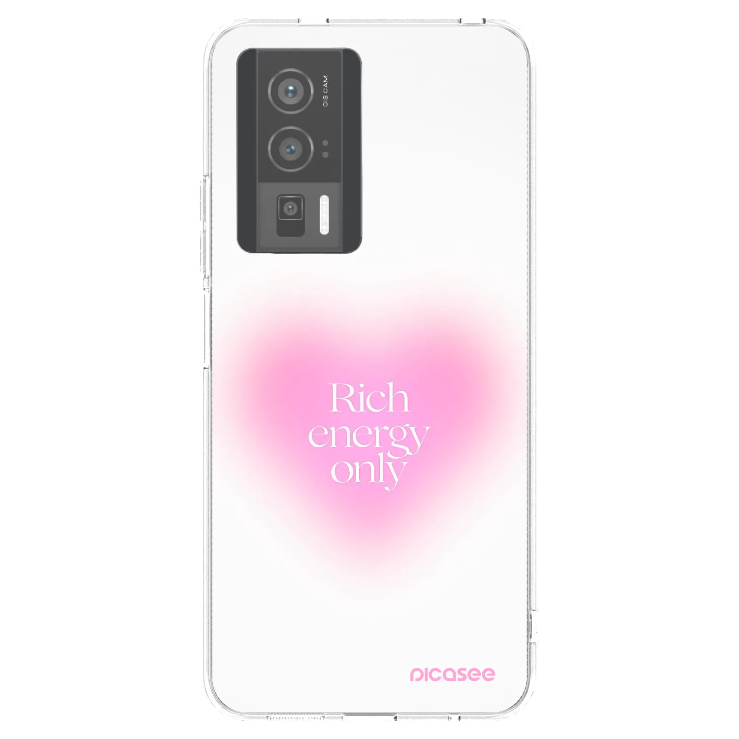 Picasee silikonska prozirna maskica za Xiaomi Poco F5 Pro 5G - Rich Energy