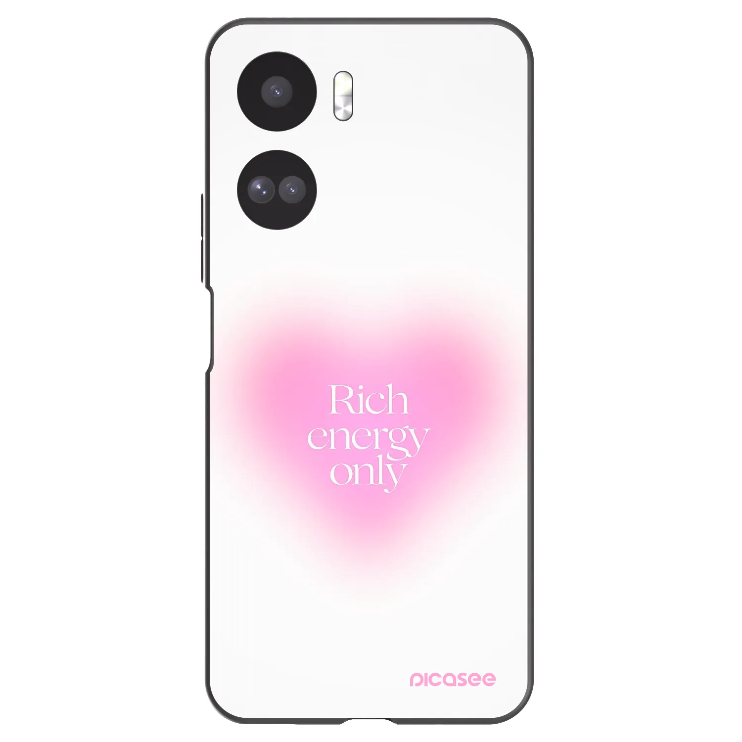 Picasee crna silikonska maskica za Honor 90 Lite 5G - Rich Energy