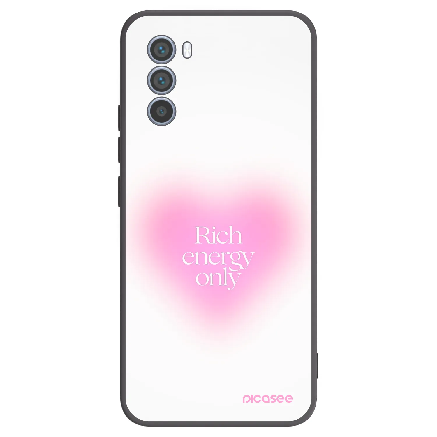 Picasee crna silikonska maskica za Motorola Moto G62 - Rich Energy