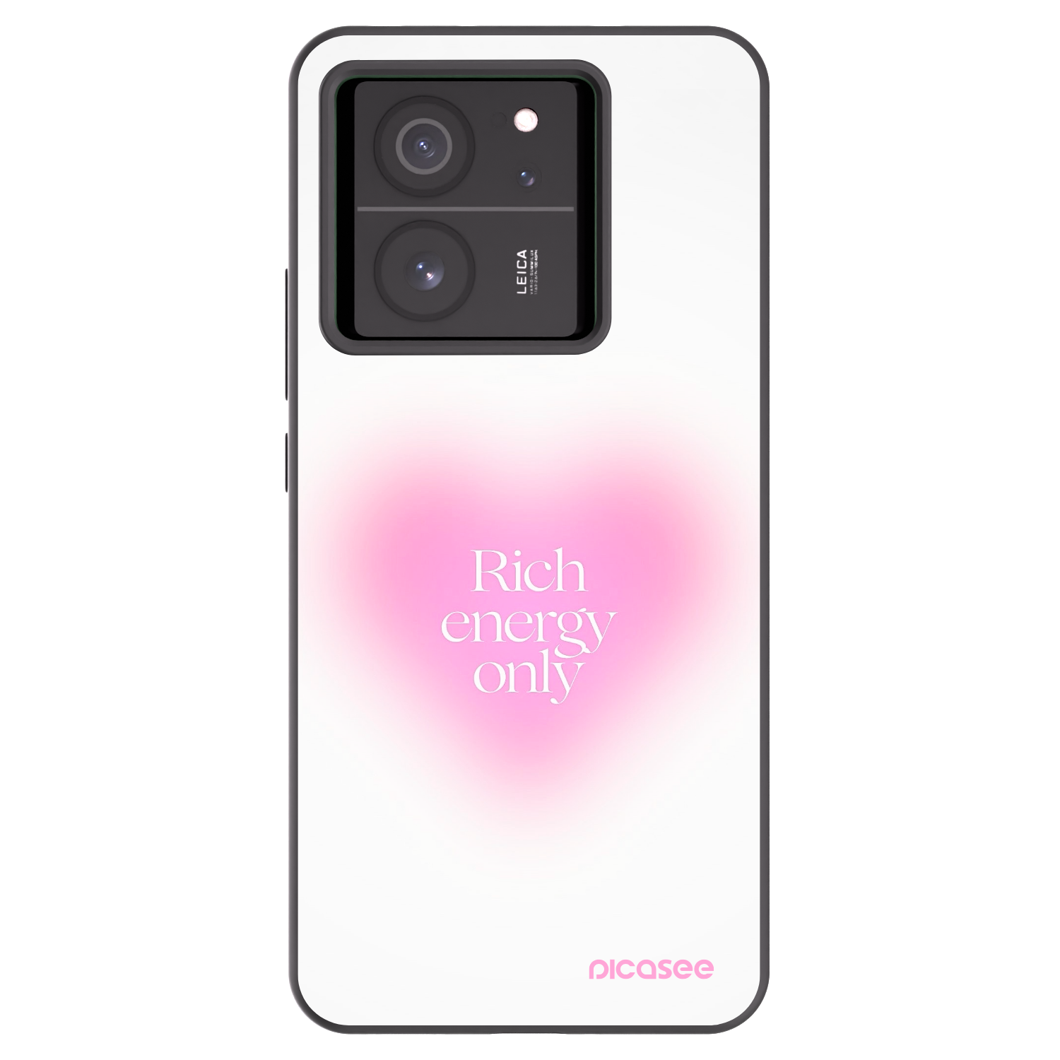 Picasee crna silikonska maskica za Xiaomi 13T Pro - Rich Energy