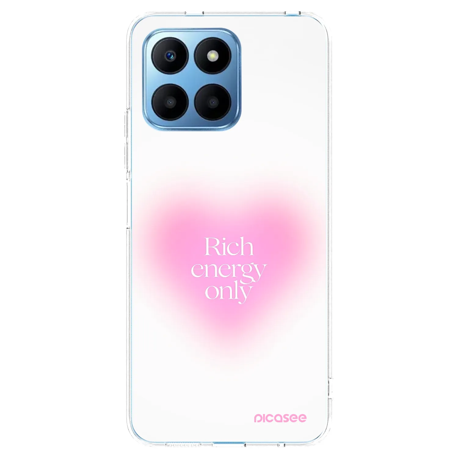 Picasee silikonska prozirna maskica za Honor 70 Lite - Rich Energy