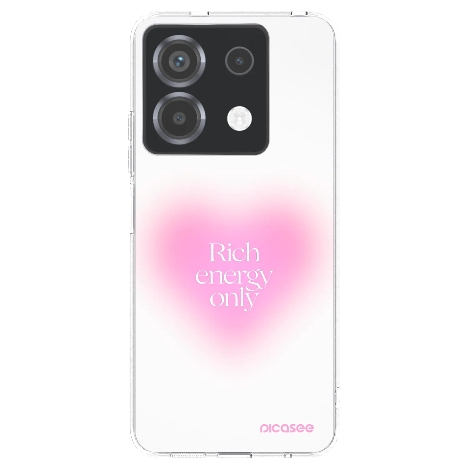 Picasee silikonska prozirna maskica za Xiaomi Poco X6 - Rich Energy