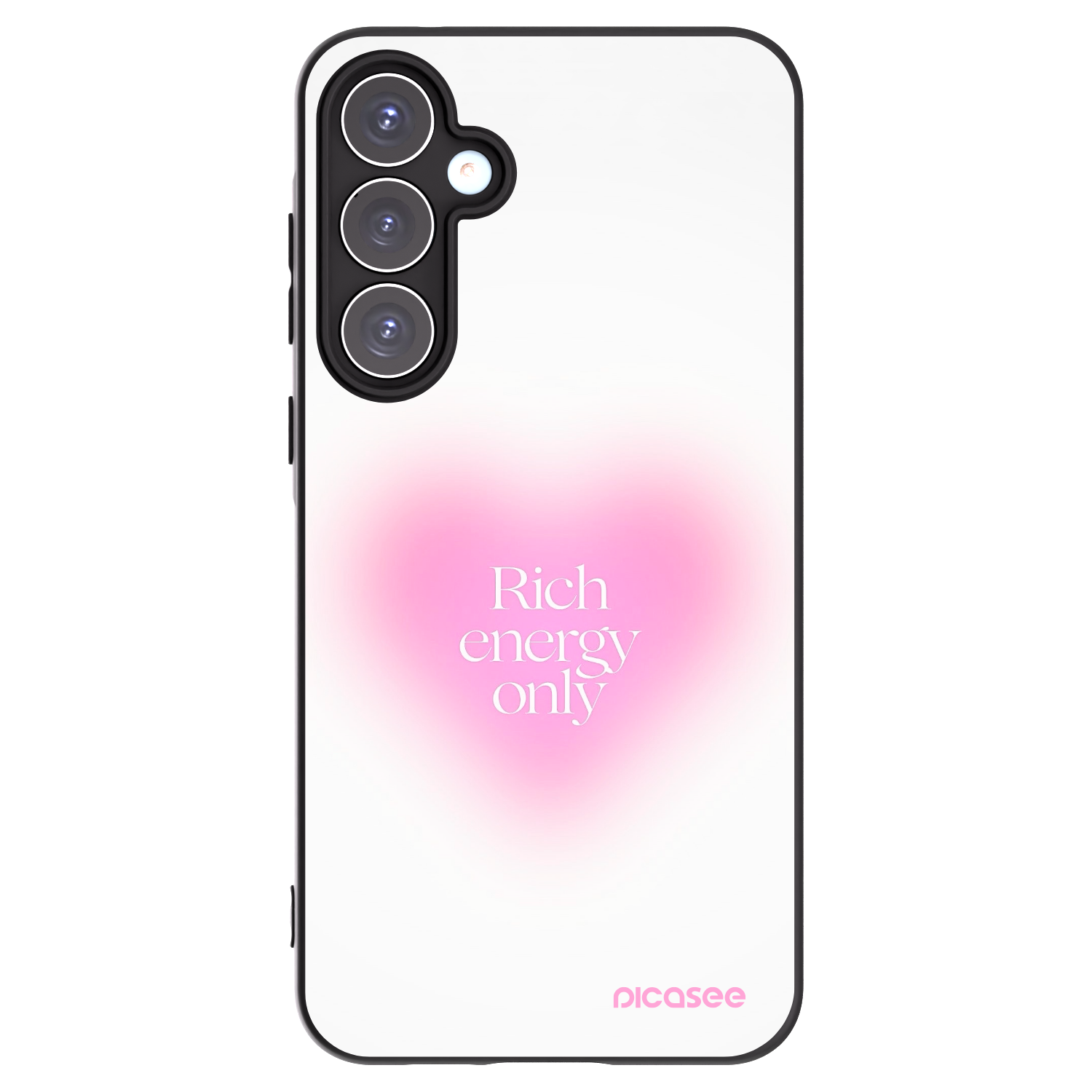 Picasee crna silikonska maskica za Samsung Galaxy A55 5G A556B - Rich Energy