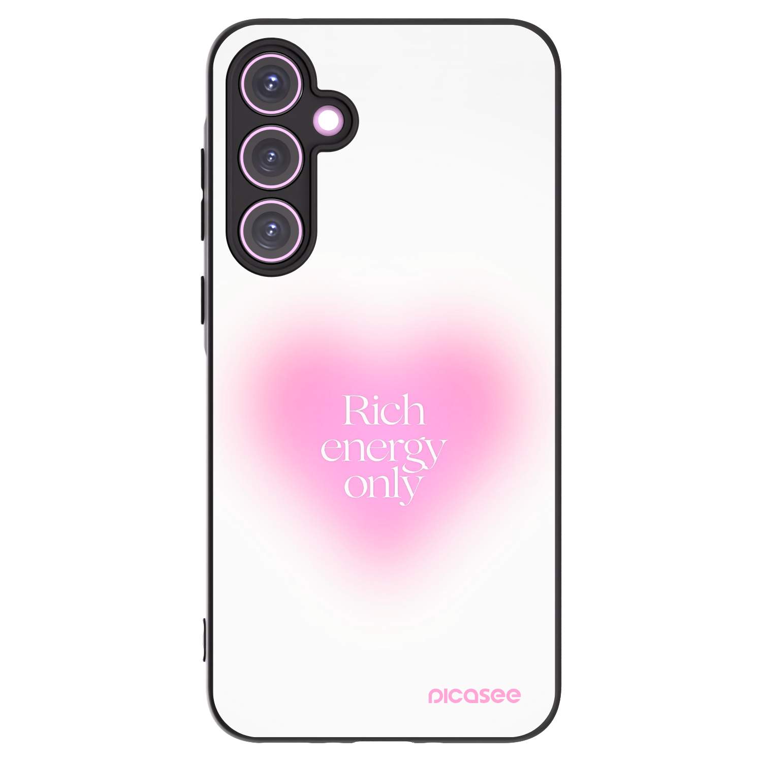 Picasee crna silikonska maskica za Samsung Galaxy A35 5G A356B - Rich Energy