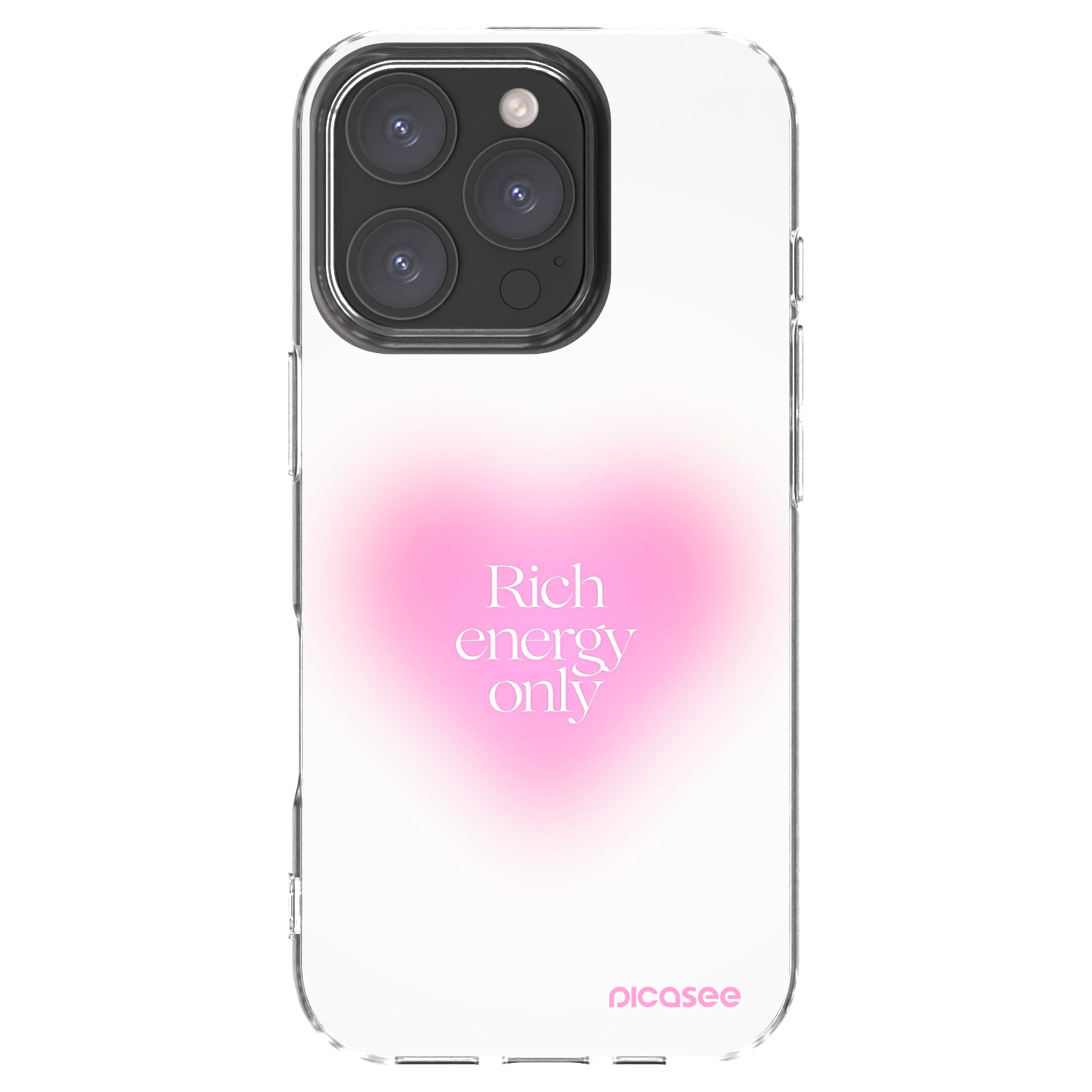 Picasee silikonska prozirna maskica za Apple iPhone 16 Pro - Rich Energy