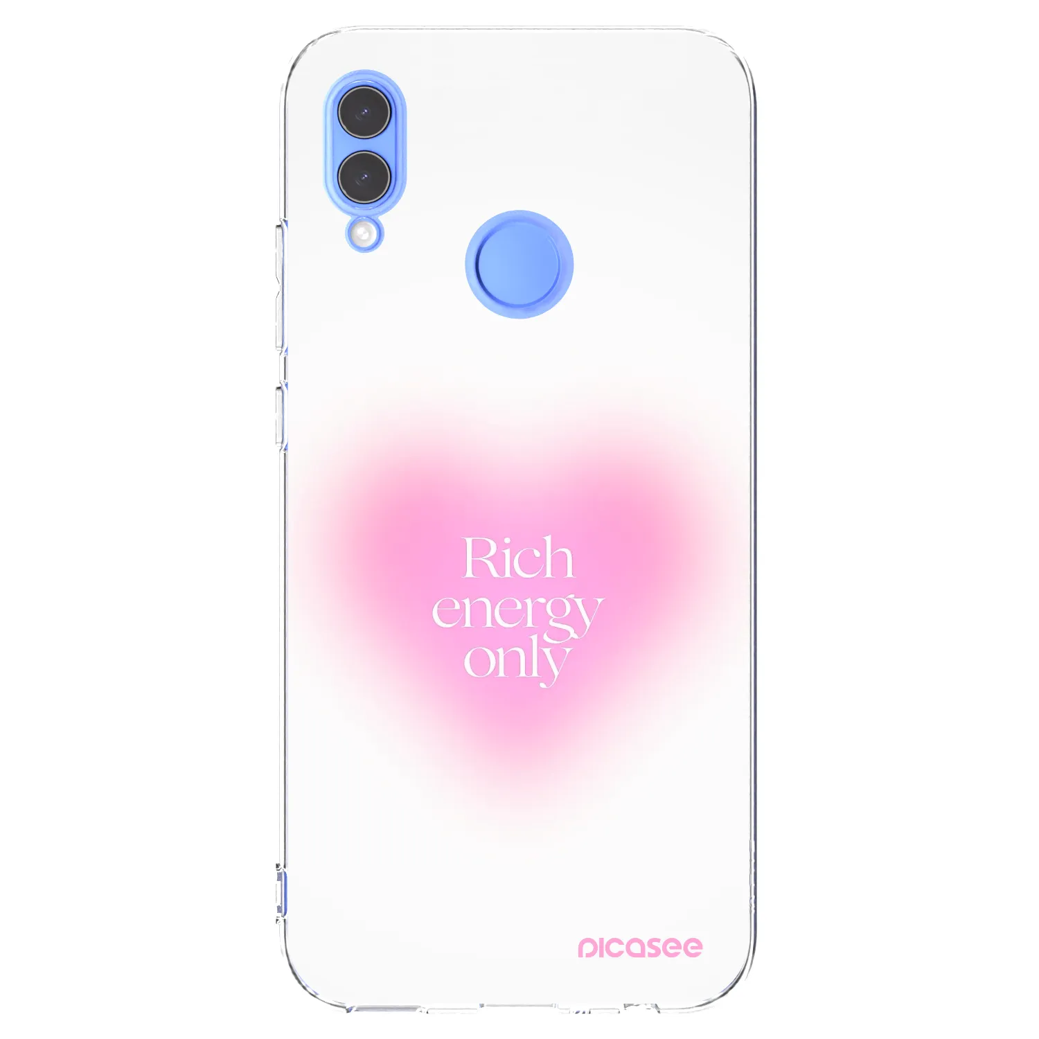 Picasee silikonska prozirna maskica za Honor 10 Lite - Rich Energy