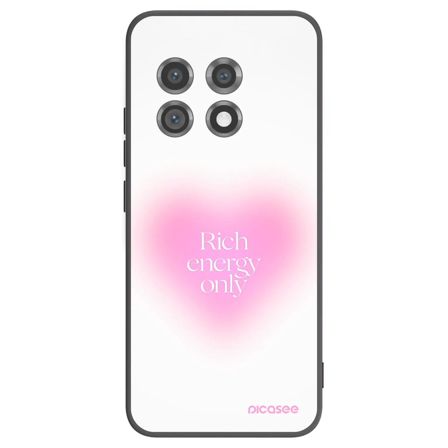 Picasee crna silikonska maskica za OnePlus 11 5G - Rich Energy