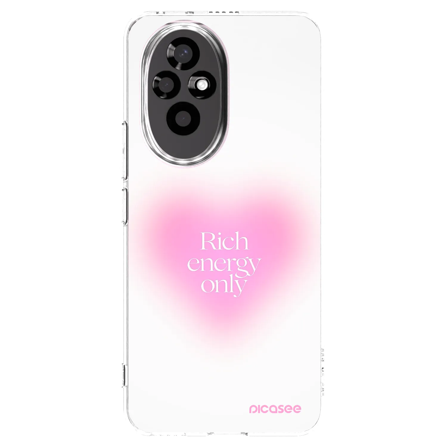 Picasee silikonska prozirna maskica za Honor 200 Pro 5G - Rich Energy