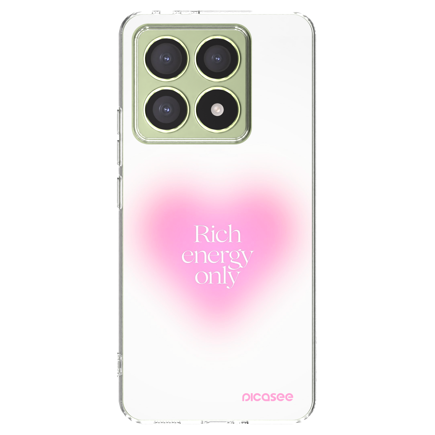 Picasee silikonska prozirna maskica za Xiaomi 14T - Rich Energy