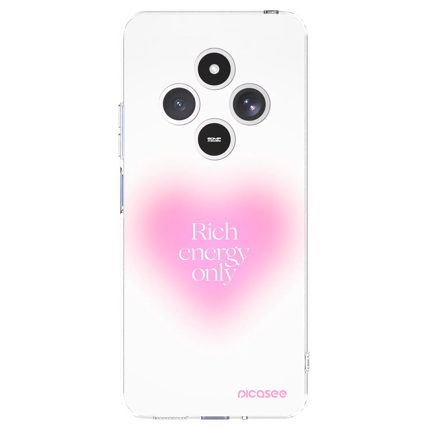 Picasee silikonska prozirna maskica za Xiaomi Redmi 14C - Rich Energy