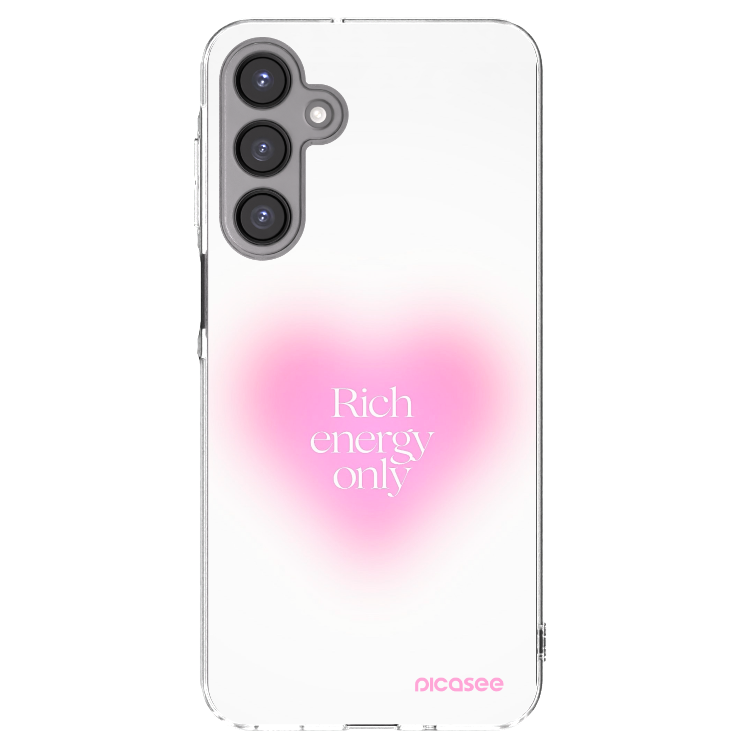 Picasee silikonska prozirna maskica za Samsung Galaxy A16 5G - Rich Energy