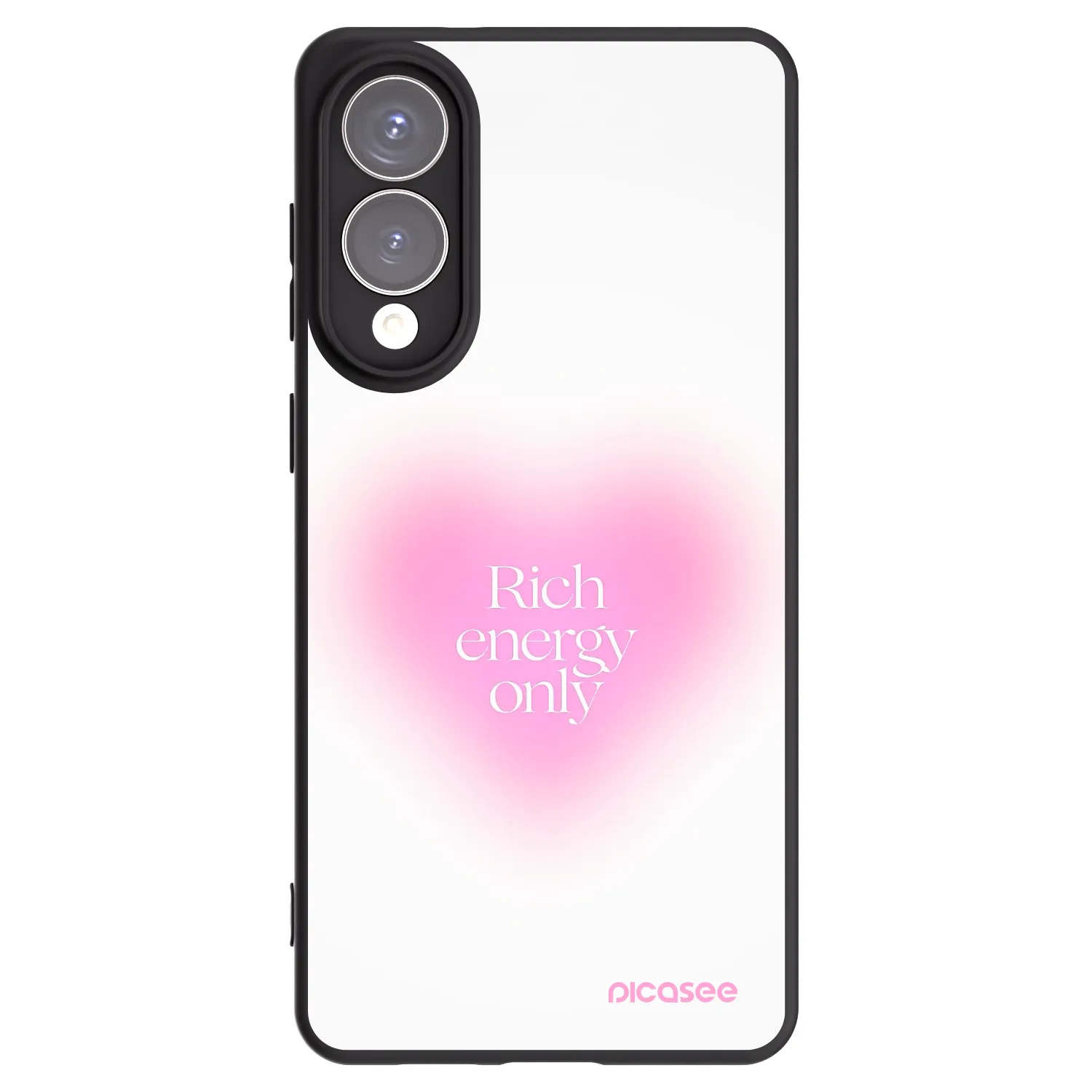 Picasee crna silikonska maskica za Samsung Galaxy S25 Edge 5G - Rich Energy